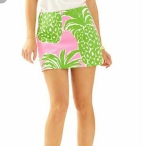 Lilly Pulitzer skirt size 6 Pink Pout Flamenco